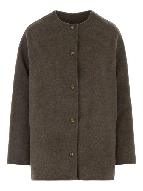 LouLou de Saison Dunne button-fastening wool jacket - Neutrals - zdjęcie produktu nr 1