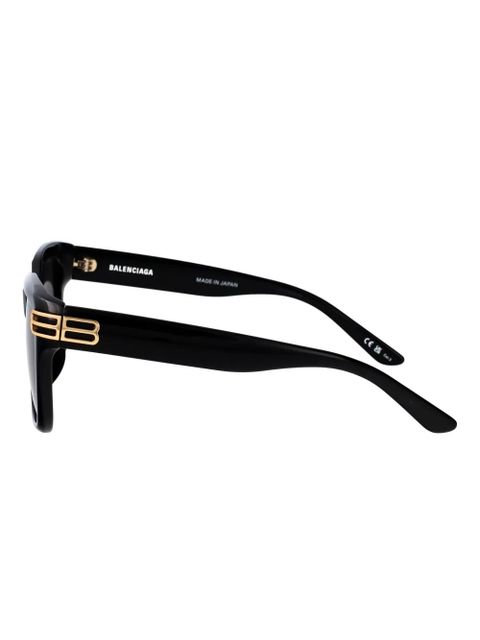 Balenciaga Eyewear BB-logo square-frame sunglasses - Black
