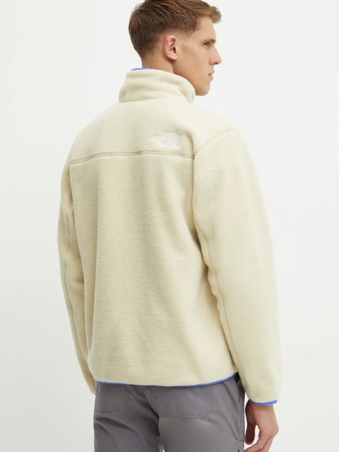 The North Face kurtka dwustronna TNF x Yinka Ilori kolor beżowy przejściowa NF0A89GK4D51