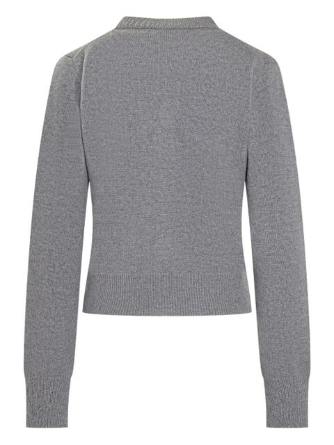 AMI Paris wool cardigan - Grey