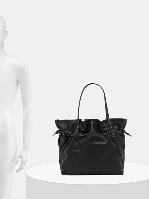 Marella torebka skórzana kolor szary 2523519047200