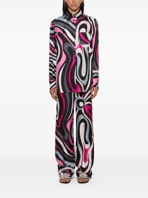 PUCCI Marmo trousers - Black