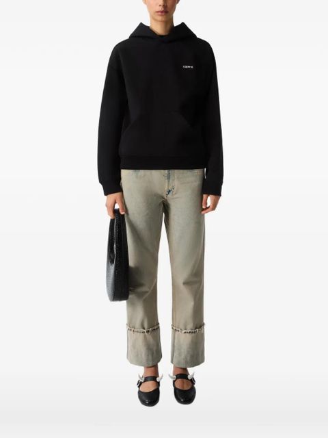 Coperni logo-print hoodie - Black - zdjęcie produktu nr 1