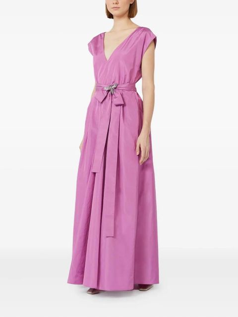 Max Mara Oggeri embellished V-neck maxi dress - Pink - zdjęcie produktu nr 2