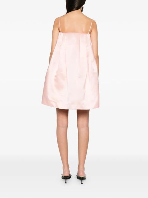 Givenchy sliced A-line mini cape dress - Pink