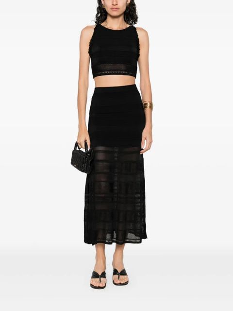 SANDRO sleeveless top - Black - zdjęcie produktu nr 2