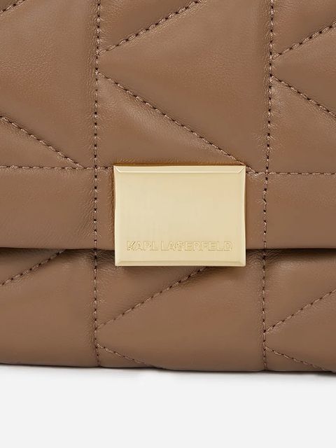 Karl Lagerfeld torebka K/KUILT kolor brązowy A1W30357 - zdjęcie produktu nr 2
