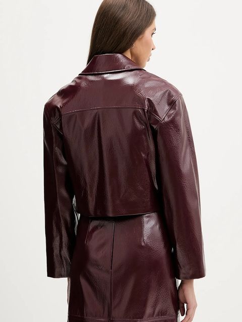 HUGO kurtka kolor bordowy przejściowa 50552967