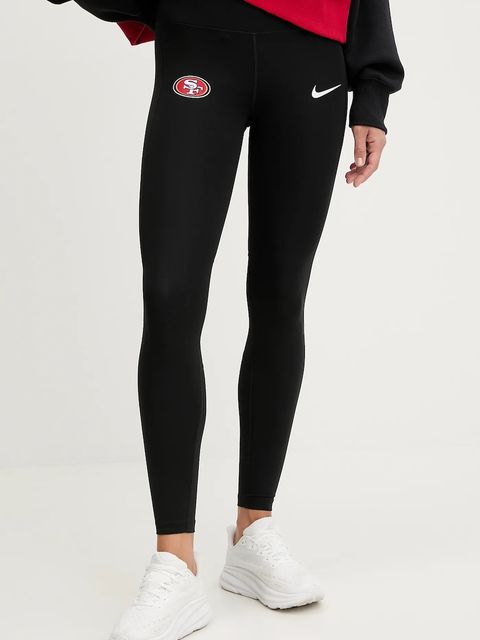 Nike legginsy Dri Fit Legging damskie kolor czarny wzorzyste 01N3-912Z-9B-DUN - zdjęcie produktu nr 1