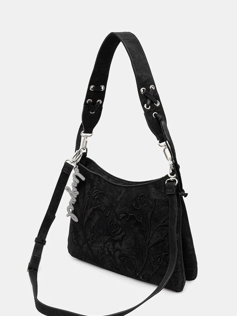 Desigual torebka ROMEO FLORAL TOTAL BL kolor czarny 25WAXP40 - zdjęcie produktu nr 2