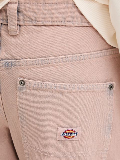 Dickies jeansy damskie kolor różowy DK0A87NM