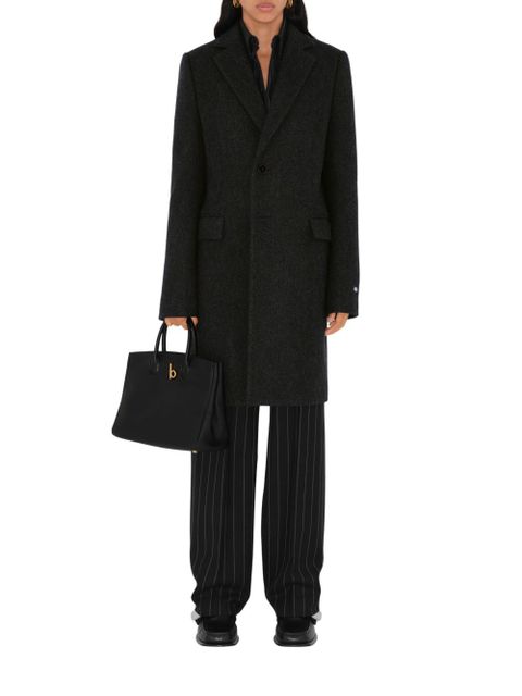 Burberry wool tailored coat - Black - zdjęcie produktu nr 2