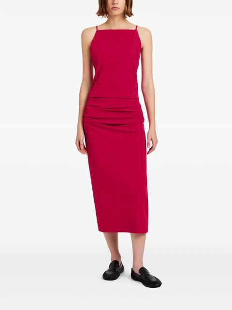 Proenza Schouler Priya midi dress - Red