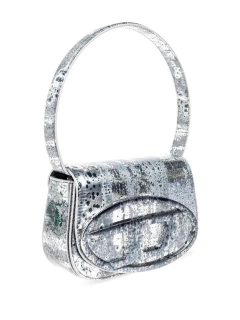 Diesel 1DR shoulder bag - Silver