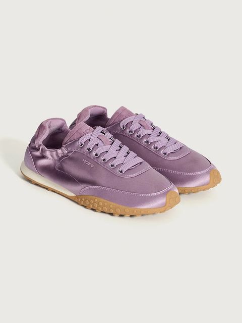 Hoff sneakersy BRIDGE SATIN LILAC damskie kolor fioletowy 22561009