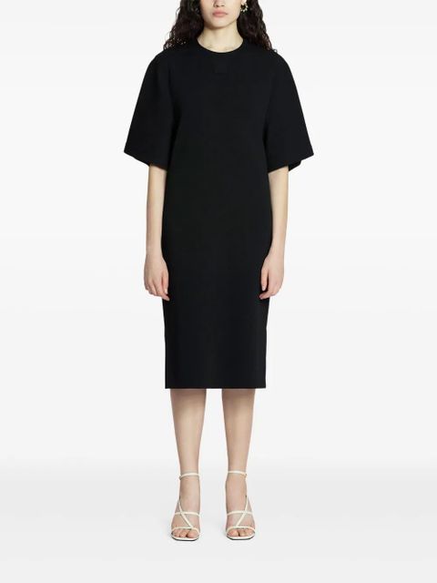 Lanvin gathered midi dress - Black