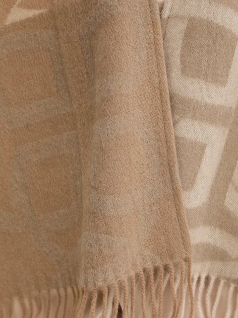 Gant poncho wełniane kolor beżowy lekki 4920262 - zdjęcie produktu nr 2