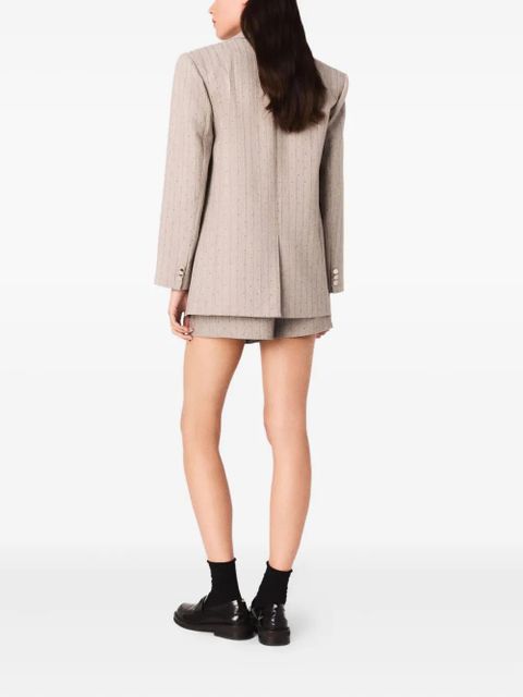 Maje rhinestone suit jacket - Grey - zdjęcie produktu nr 2