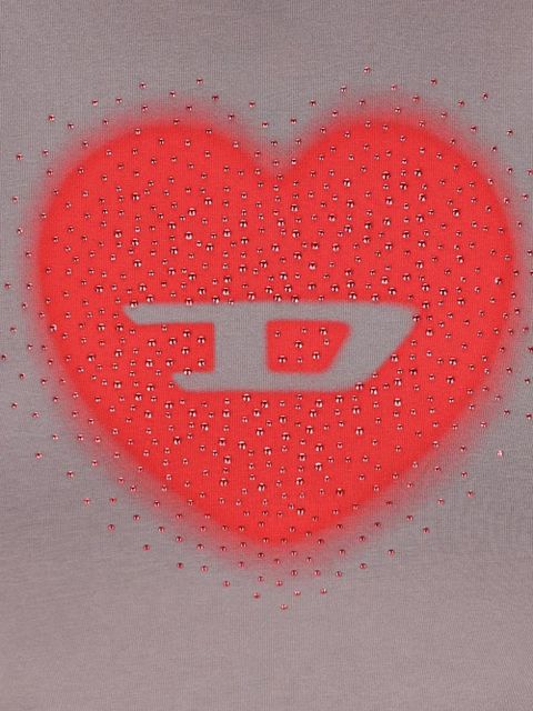 Diesel logo-print short-sleeve T-shirt - Grey