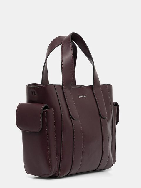 Calvin Klein torebka kolor fioletowy LV04F3290G