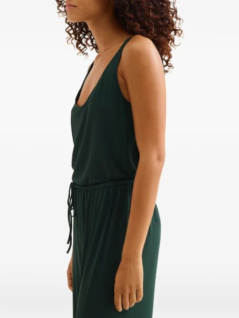 ERES Anae scoop-neck top - Green