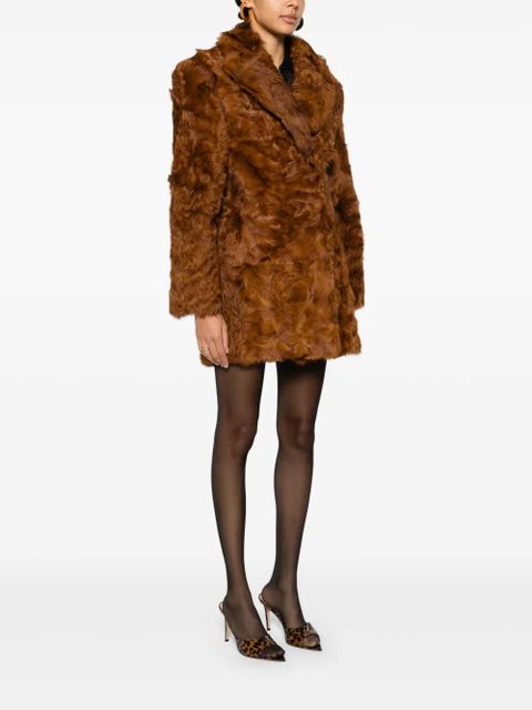 Valentino Garavani shearling coat - Brown - zdjęcie produktu nr 2