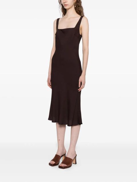 Reformation Iro dress - Brown - zdjęcie produktu nr 2