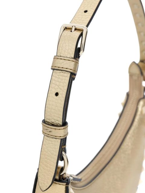 Valentino Garavani Rockstud leather shoulder bag - Gold - zdjęcie produktu nr 2