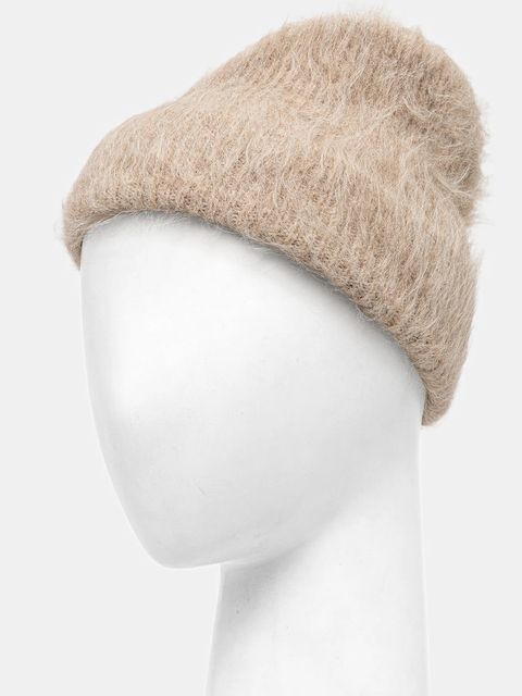 Answear.LAB czapka kaszmirowa kolor beżowy - zdjęcie produktu nr 2