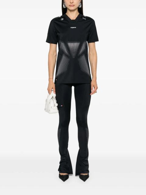 Coperni X Puma rubberised-logo leggings - Black - zdjęcie produktu nr 2