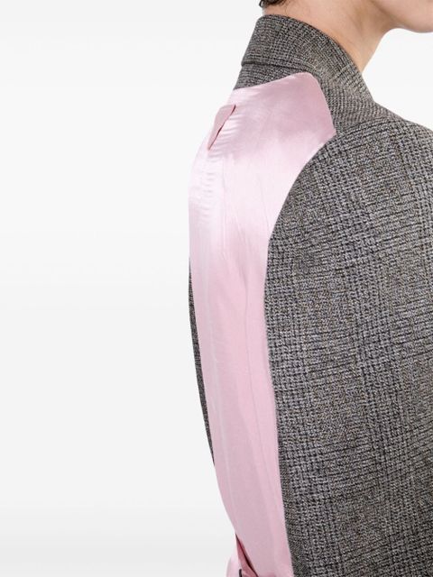 Prada Prince of Wales checked blazer - Grey