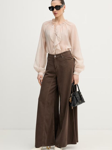 Guess bluzka z falbanką damska MAELYS - zdjęcie produktu nr 1