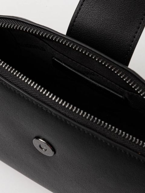 Karl Lagerfeld torebka skórzana K/TRUNK kolor czarny B1W30124