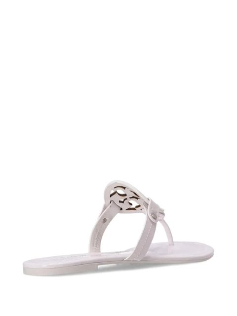 Tory Burch cutout miller sandals - White