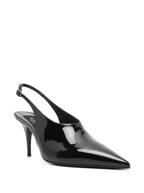 Valentino Garavani 90mm slingback pumps - Black - zdjęcie produktu nr 2