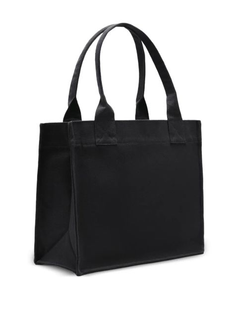 GANNI Puppy-print tote bag - Black