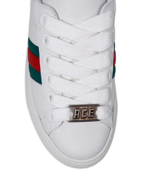 Gucci leather sneakers - White