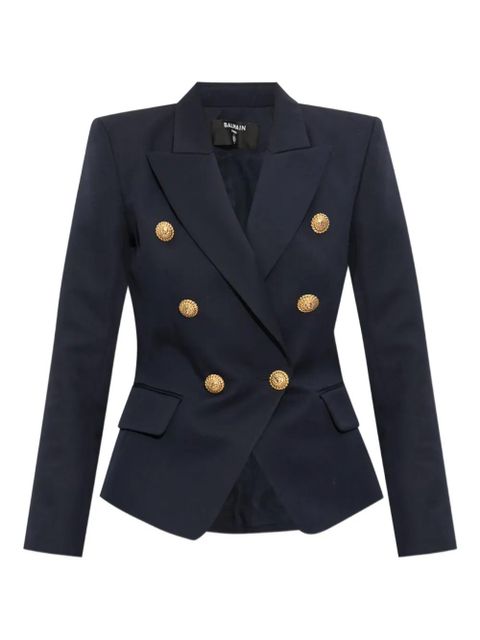 Balmain double-breasted blazer - Blue - zdjęcie produktu nr 1