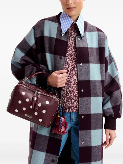 Essentiel Antwerp Imona stud-embellished shoulder bag - Red - zdjęcie produktu nr 2