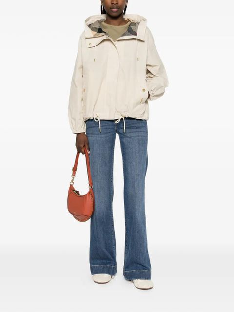 Barbour zip-up hooded jacket - Neutrals - zdjęcie produktu nr 2