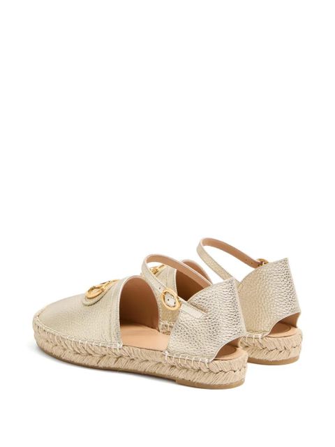 Valentino Garavani 25mm VLogo Signature ballet flats - Gold