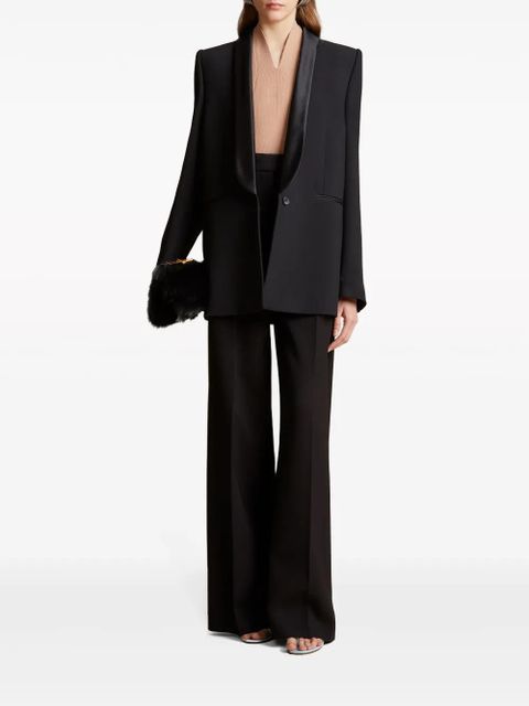 KHAITE The Helio shawl-lapels blazer - Black - zdjęcie produktu nr 2
