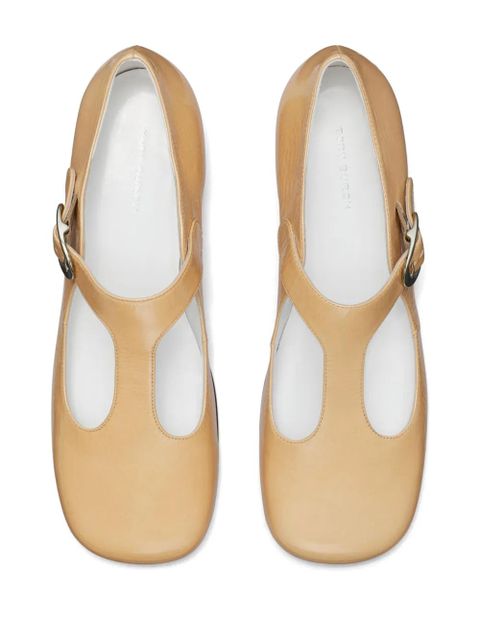 Tory Burch Violet T Strap loafers - Neutrals