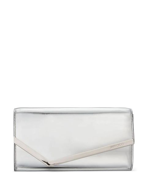 Jimmy Choo Emmie leather minibag - Silver - zdjęcie produktu nr 1
