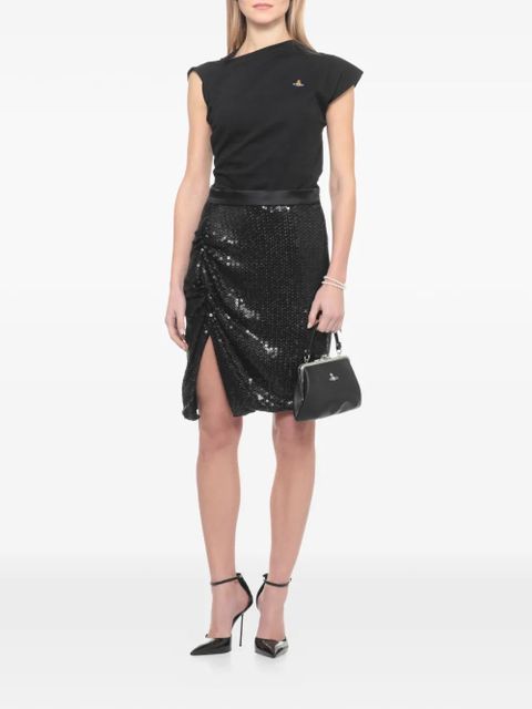 Vivienne Westwood sequin slit skirt - Black - zdjęcie produktu nr 2
