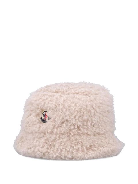 Moncler textured bucket hat - Neutrals - zdjęcie produktu nr 2