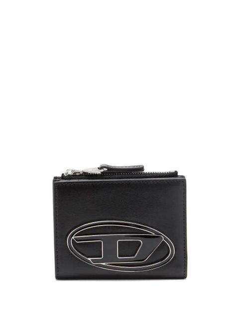 Diesel 1DR leather wallet - Black - zdjęcie produktu nr 1