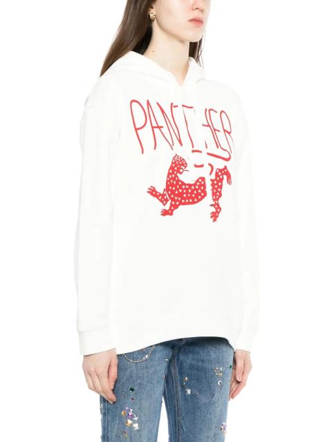 Valentino Garavani cotton graphic hoodie - White