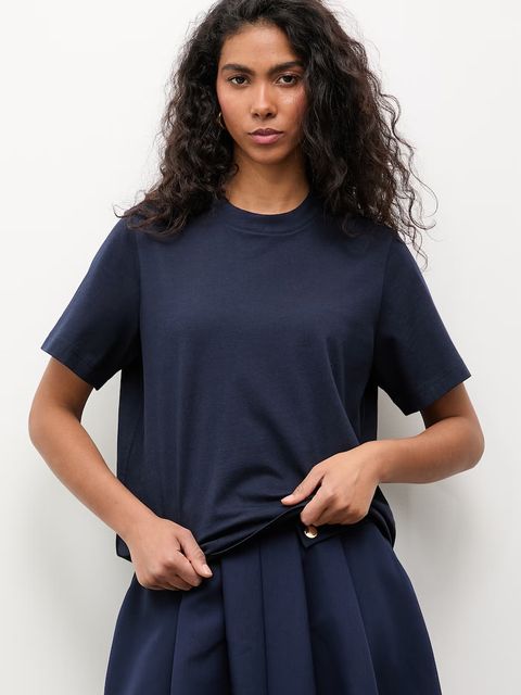 Answear.LAB t-shirt basic damski bawełniany - zdjęcie produktu nr 2