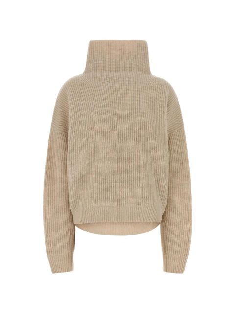 ISABEL MARANT Brooke ribbed-knit sweater - Neutrals - zdjęcie produktu nr 1